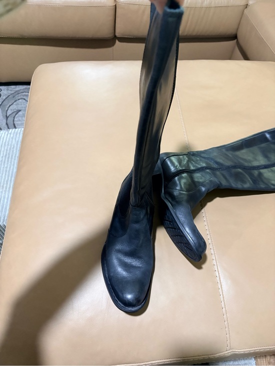 Born Shoes - Born Black Over-the-Knee Leather Boots